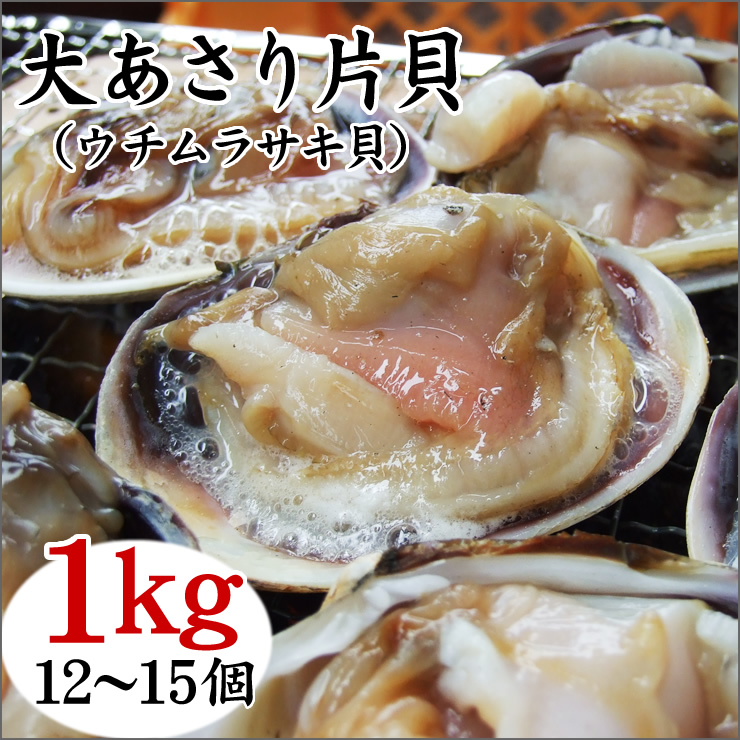 大あさり片貝 ウチムラサキ貝 1ｋｇ 12 15個 入り 冷凍 バーベキューにおススメ アサリ 本物を追求するフォーシーズンの通販 お取り寄せなら ぐるすぐり