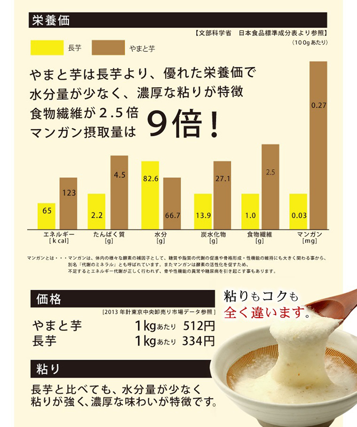 冷凍 とろろ 50g x 20袋入 山梨県産 やまと芋 田舎とろろ｜花蝶の通販・お取り寄せなら【ぐるすぐり】