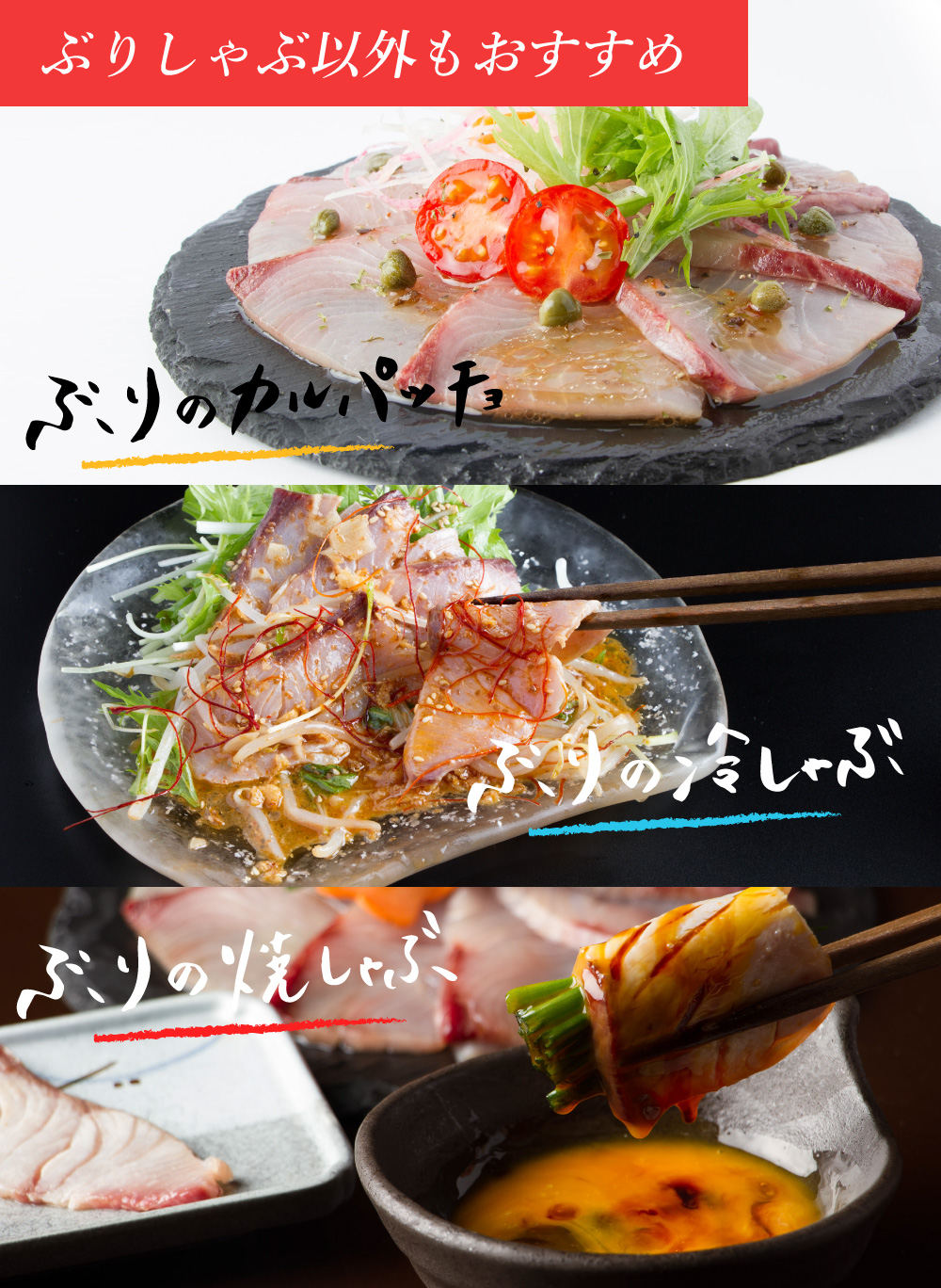 ぶりしゃぶ しゃぶしゃぶセット ポン酢付き 味ぽん 鰤 いなだ ハマチ 鍋 おススメ 美味しい 送料無料で安い