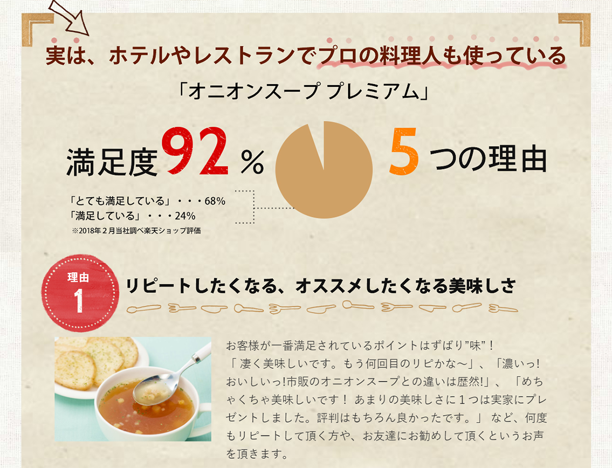 オニオンスープ プレミアム2