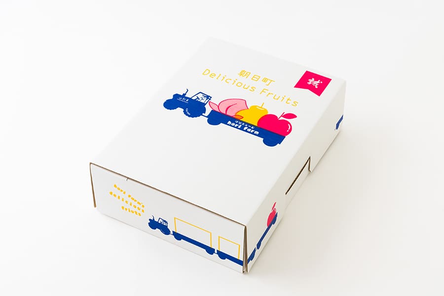 堀農園の朝日町サンふじりんご