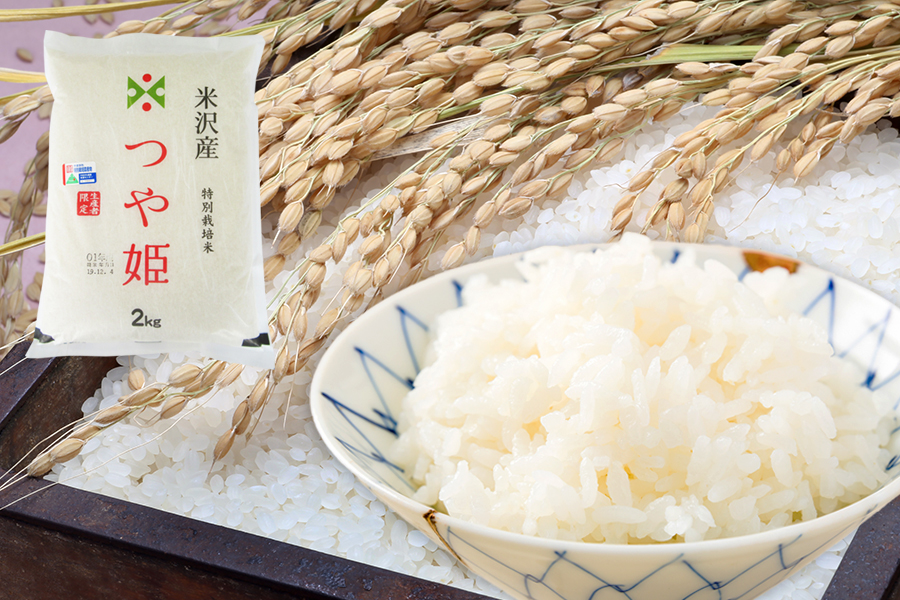 山形県米沢産つや姫2kg[特別栽培米]