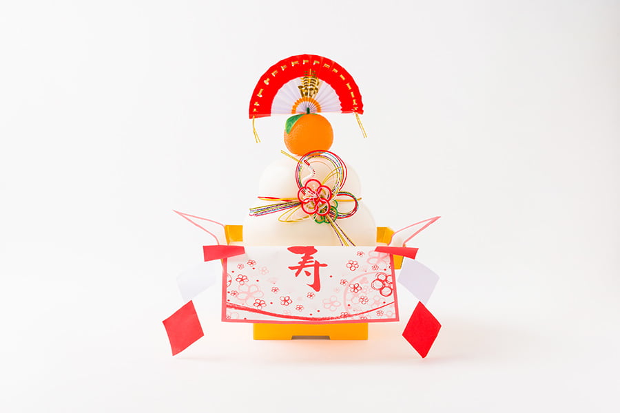 もちの城北／迎春おそなえ20号切餅600g(個包装12個入り) 