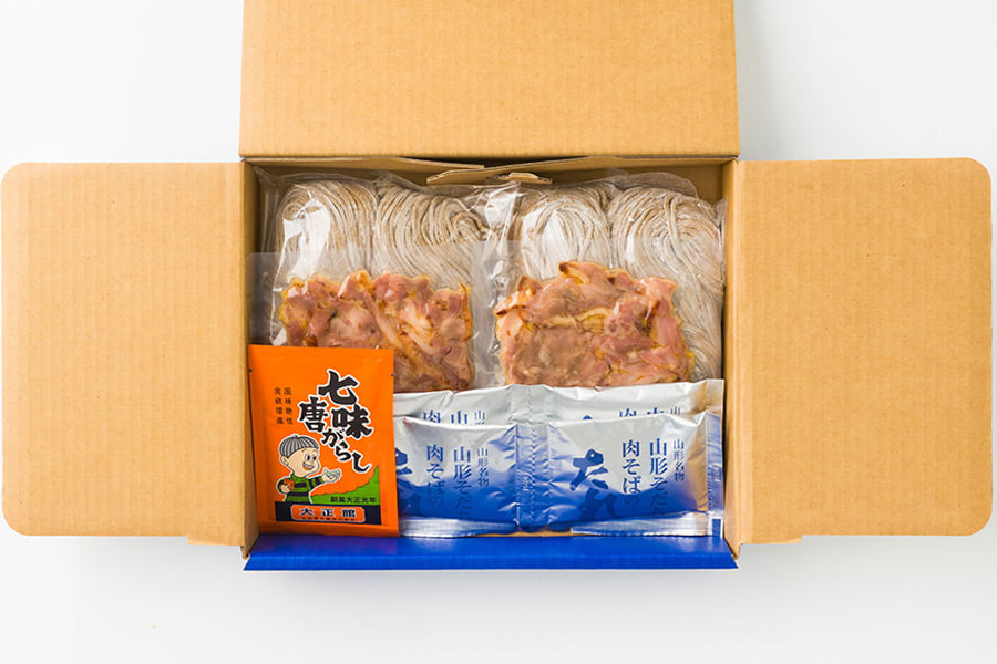 酒井製麺所/山形名物 冷たい肉そば4食