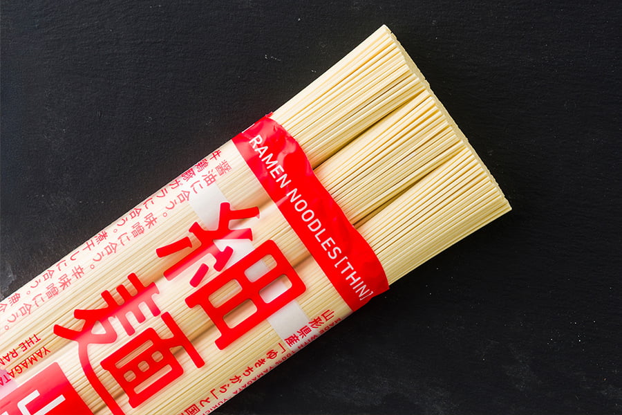 酒井製麺所／山ラー 太麺・細麺(各2袋)