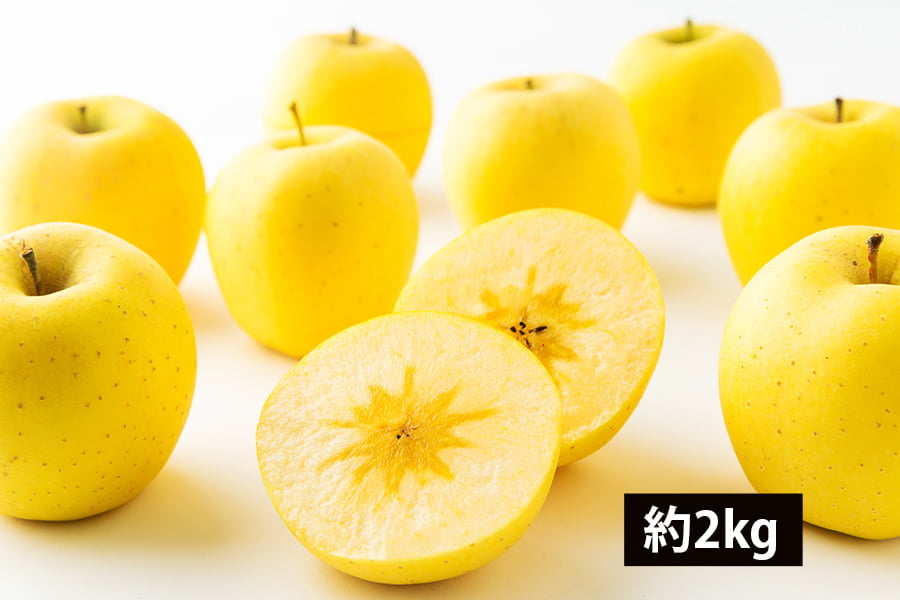 プレミアムりんごはるか約2kg(6～9玉)