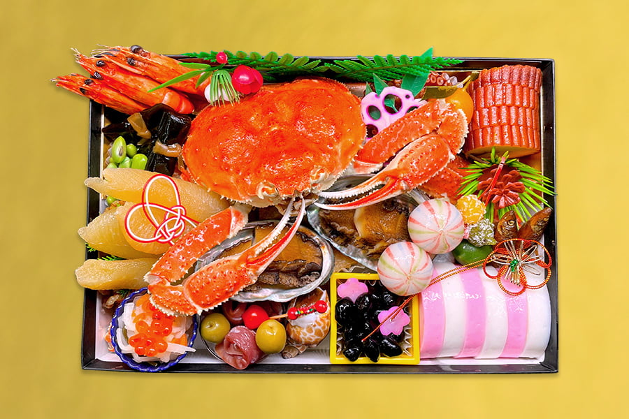 山形の特選生おせち二段重