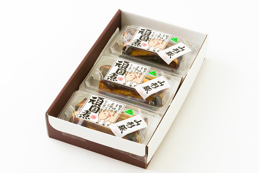 肉の中村/頑固煮 山形豚の角煮3個入