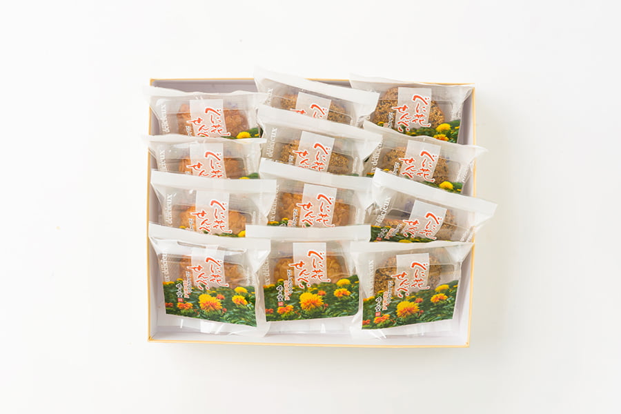 べに花せんべい