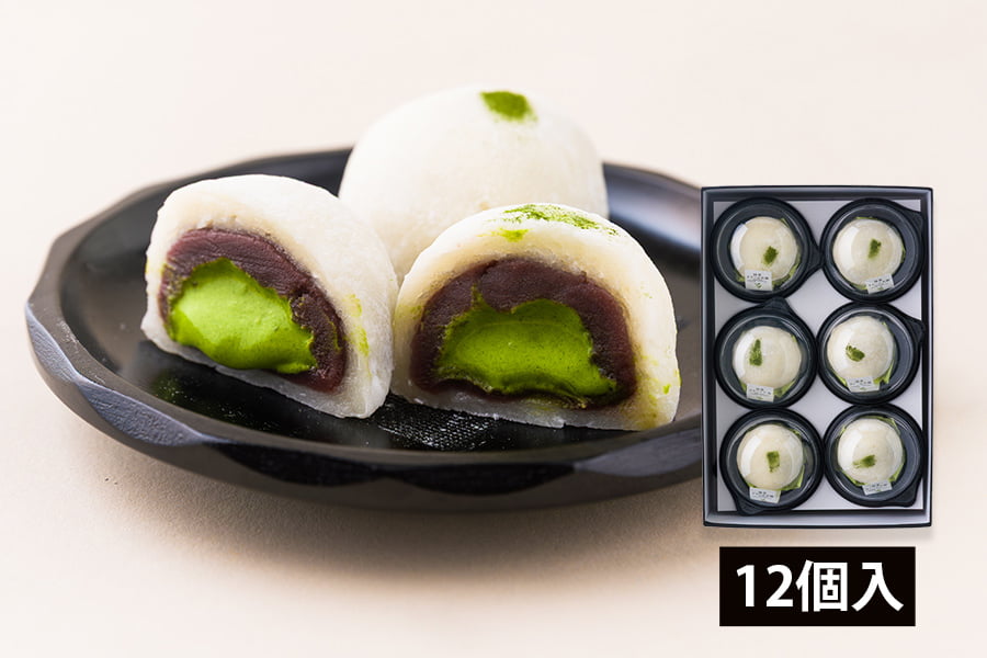 酒田菓匠菊池／抹茶クリーム大福