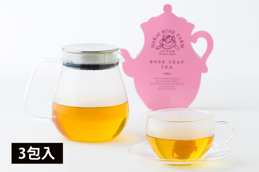 ロゼティア(花びら入りお茶)／ナカイローズファーム