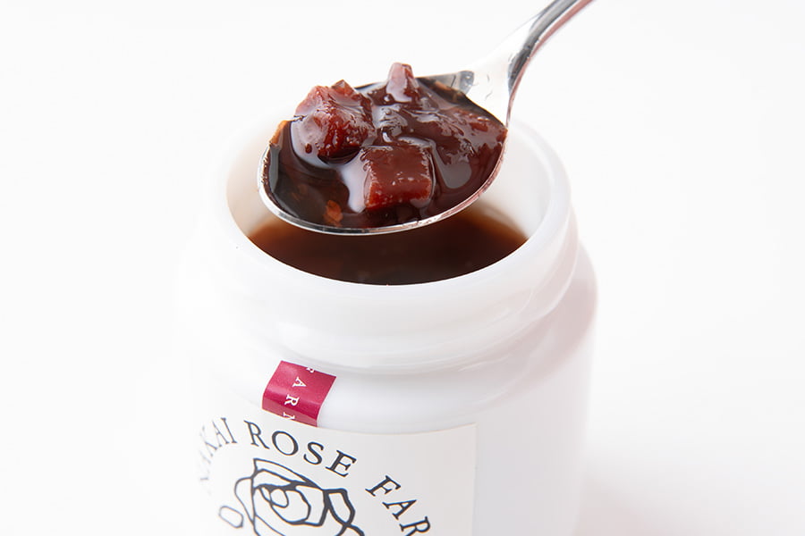 【母の日ギフト】バラのコンフィチュールとアーティフィシャルフラワーのセット／ナカイローズファーム