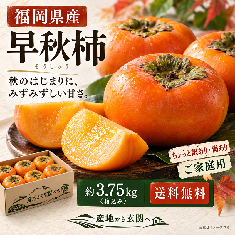 早秋柿 フルーツ