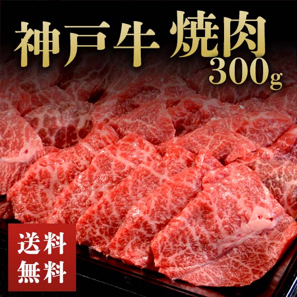 神戸牛焼肉BBQセット300g 訳アリふぞろい 詰合せ01