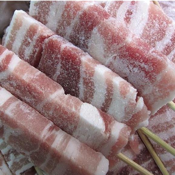 豚バラ串 30g 50本 1 5kg ブタニク ぶたにく ばら バラ肉 Ask Sanin 山陰境港の通販 お取り寄せなら ぐるすぐり