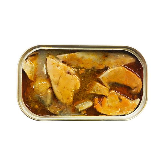 スペイン産あんこう肝の缶詰 Ats Foodの通販 お取り寄せなら ぐるすぐり