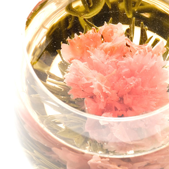 初めての方にも花咲くお茶 3個 アリエルポット付きギフト 工芸茶専門店 クロイソスの通販 お取り寄せなら ぐるすぐり
