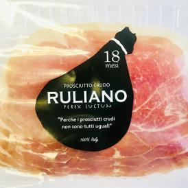 [RULIANO]イタリア産 プロシュート ルリアーノ18ヶ月熟成×80g[冷蔵]【1〜2営業日以内に出荷】