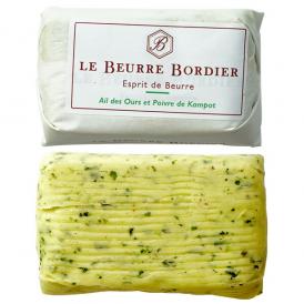 フランス産 ボルディエ［Bordier］バターブール ド バラット（葉にんにく）125g［賞味期限：到着後2週間前後］［冷蔵/冷凍可］