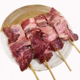 牛タン串 40g×10本 外国産(アメリカ産牛肉) (15cm丸串)(pr)(49230)【牛肉串】