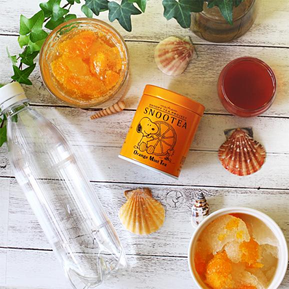 Snootea スヌーティー オレンジミントティー フィーユ ブルーの通販 お取り寄せなら ぐるすぐり