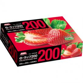 ＢＡＳＩＣ　ｅ－ラップ２００　１２００枚入　【ＰＢ】 1箱（1箱入）スズカ未来食品保存袋