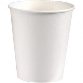 Ｓ．Ｔ．ペーパーカップＥ　７オンス　ホワイト 1袋（100個入）シモジマ使い捨てカップ
