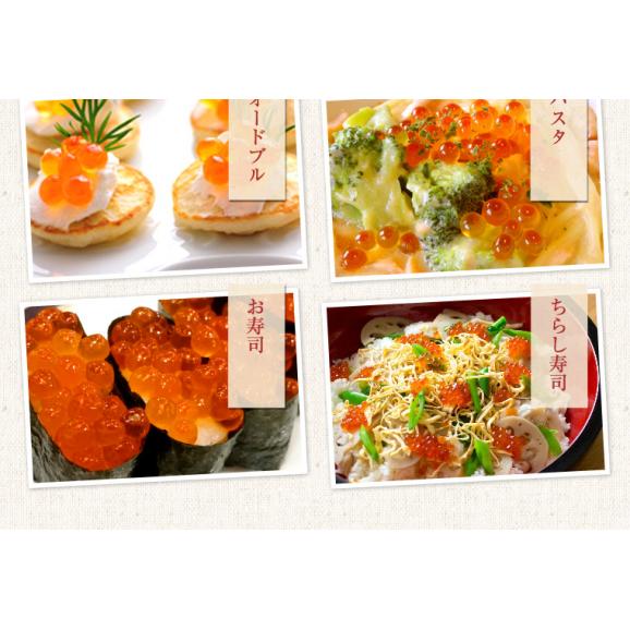 【鮭/魚卵/いくら】いくら醤油 1kg(500g×2) 冷凍 〈北海道〉 京都食彩市場06