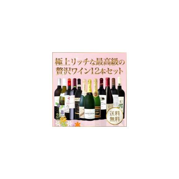 送料無料 当店ベストセラー極上リッチな最高級の贅沢ワイン12本セット 京橋ワインの通販 お取り寄せなら ぐるすぐり