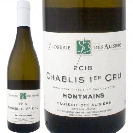 クロズリー・デ・アリズィエ・シャブリ chablis ・プルミェクリュ・モンマン 2018 フランス France シャブリ chablis 白ワイン wine 750ml 辛口 