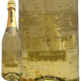 フィール・グリュク スパークリング sparkling ・ゴールド 金箔いり ドイツ 白ワイン wine 750ml ミディアムボディ 中口 