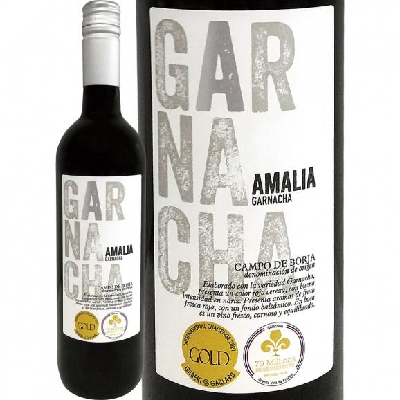 アマリア ガルナッチャ 21 スペイン Spain 750ml 赤ワイン Wine ミディアムボディ アラゴン カンポ デ ボルハ グルナッシュ 固有品種 マスター オブ ワ 京橋ワインの通販 お取り寄せなら ぐるすぐり