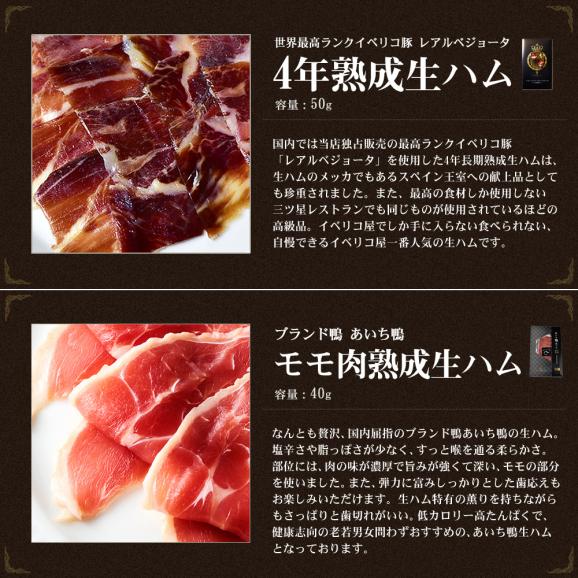 対照的な味わい イベリコ豚 4年熟成 レアルベジョータ 厳選 あいち鴨 生ハム 食べ比べセット 高級 ギフト 内祝 お祝い 送料無料 4年 鴨 2種 冷凍 イベリコ豚専門店 イベリコ屋の通販 お取り寄せなら ぐるすぐり