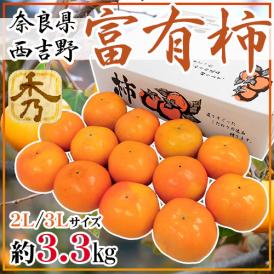 奈良県西吉野で作る「甘柿の王様」富有柿！