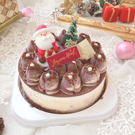 クリスマス2022 純生・冷凍ケーキ「メルティーローズ ティラミス」5号
