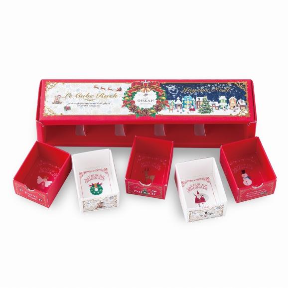 クリスマス限定 キューブラスク5個入 ジョワイユノエル Cafe Ohzan 日本橋三越店の通販 お取り寄せなら ぐるすぐり