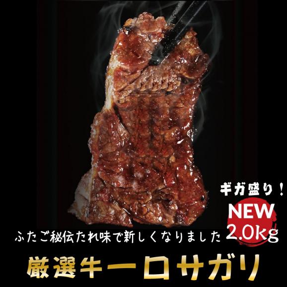送料無料 ふたごの秘伝だれ厳選牛一口サガリ 2 0kg 大阪焼肉 ホルモンふたごの通販 お取り寄せなら ぐるすぐり