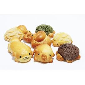 子供に大人気！原料にこだわった、かわいい動物パン7個ギフトボックス（京都）