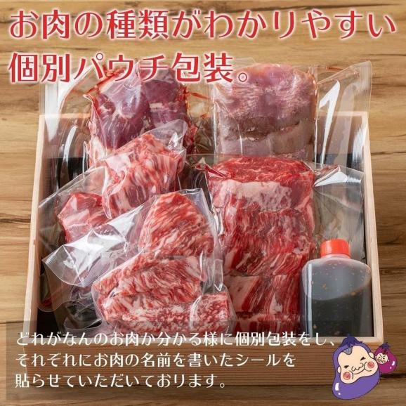 【送料無料】厳選赤身肉 焼き肉セット 五種盛り(3人前)04
