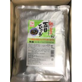 （在庫処分）【惣菜】五目ひじき　1kg 常温〈カモ井〉MUDANASHI