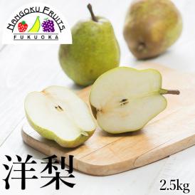 南国フルーツ・洋梨2.5kg (8～10玉)