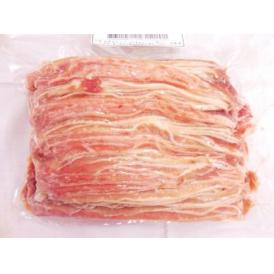 【豚/バラ】豚バラ 1mmスライス 約2kg 冷凍＜輸入＞肉屋横丁