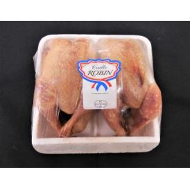 【鶏/うずら】冷凍　フランス産　ウズラ　丸中抜き　300g