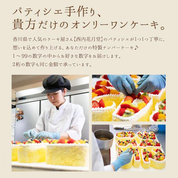 誕生日ケーキ バースデーケーキ 数字ケーキ 冷凍配送 西内花月堂の通販 お取り寄せなら ぐるすぐり