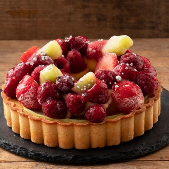 スイーツ タルト 送料無料 ベリータルト 5号 真っ赤なベリーがのったさくさくタルトケーキ 直径15cm 西内花月堂の通販 お取り寄せなら ぐるすぐり