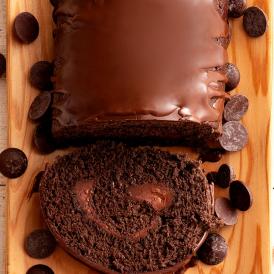 送料無料 ケーキ チョコ ロールケーキ チョコレートケーキ 濡羽色（ぬればいろ）ひまりロール