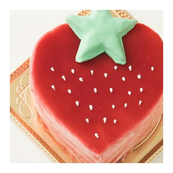 送料無料 苺の可愛すぎる 萌え断ケーキ フルーツケーキ 西内花月堂 萌えるほどに可愛い断面のケーキ 西内花月堂の通販 お取り寄せなら ぐるすぐり