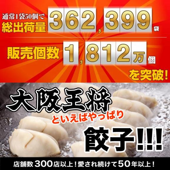 大阪王将 肉餃子300個セット(50個入×6袋) たれ×36袋付 送料無料02