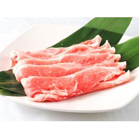 豚もも肉(生)・スライス 国産 約1kg 3㎜厚  冷蔵