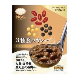 MCC 3種豆のカレー 1人前 180g エム・シーシー食品